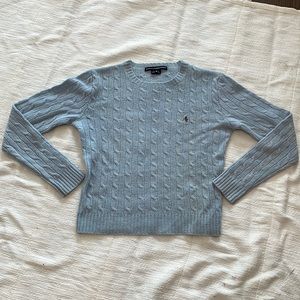 Ralph Lauren Sport Lambswool Cable Knit Sweater